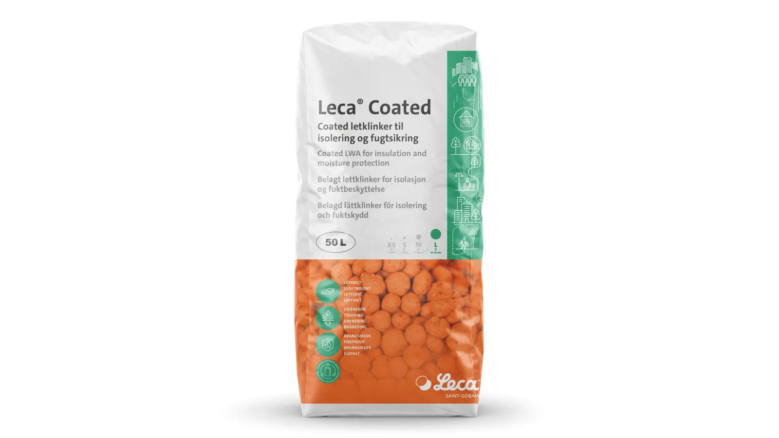 Leca® 10-20 Coated - 50 L
