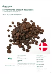 Miljøvaredeklaration EPD