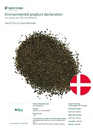 EPD Leca® 0,5-2,5, Leca Denmark - 2024