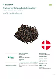 EPD Leca® 2-4 rund, Leca Denmark - 2024