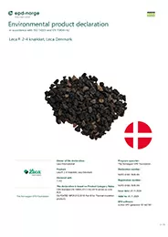 EPD Leca® 2-4, knækket, Leca®, Leca Denmark - 2024