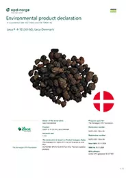 EPD Leca® 4-10, 50-50, Leca®, Leca Denmark - 2024