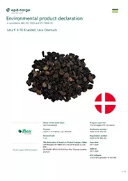 EPD Leca® 4-10 knækket, Leca® Medium, Leca Denmark - 2024