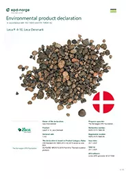 EPD Leca® 4-10, Leca®, Leca Denmark - 2024