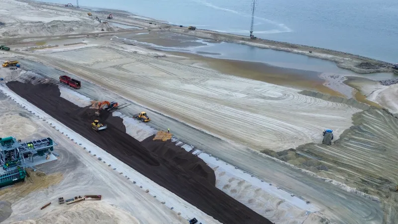Havnebyggeri på Esbjerg Havn - Web