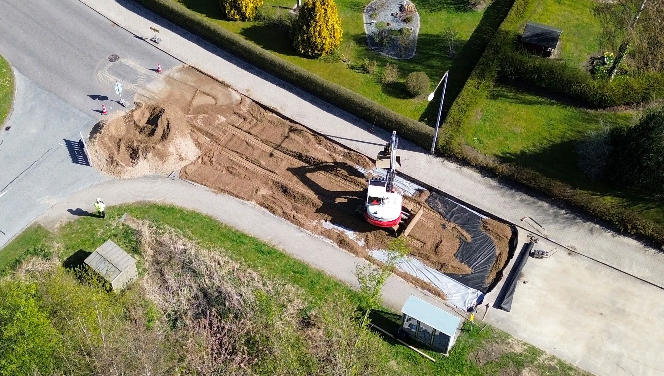 Leca bundsikring i Vemmelev